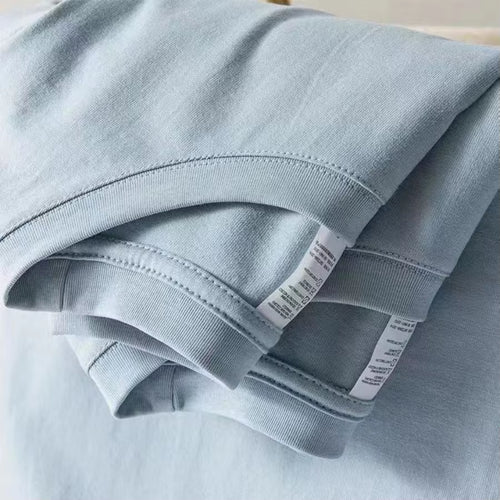 100% Cotton T-Shirt Men Women Solid Color O Neck Short-Sleeved Tops Summer Korean Loose Half-Sleeve T Shirt Unisex M-4XL